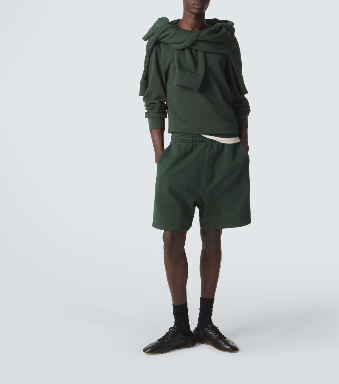 Standard cotton jersey shorts | Entire Studios