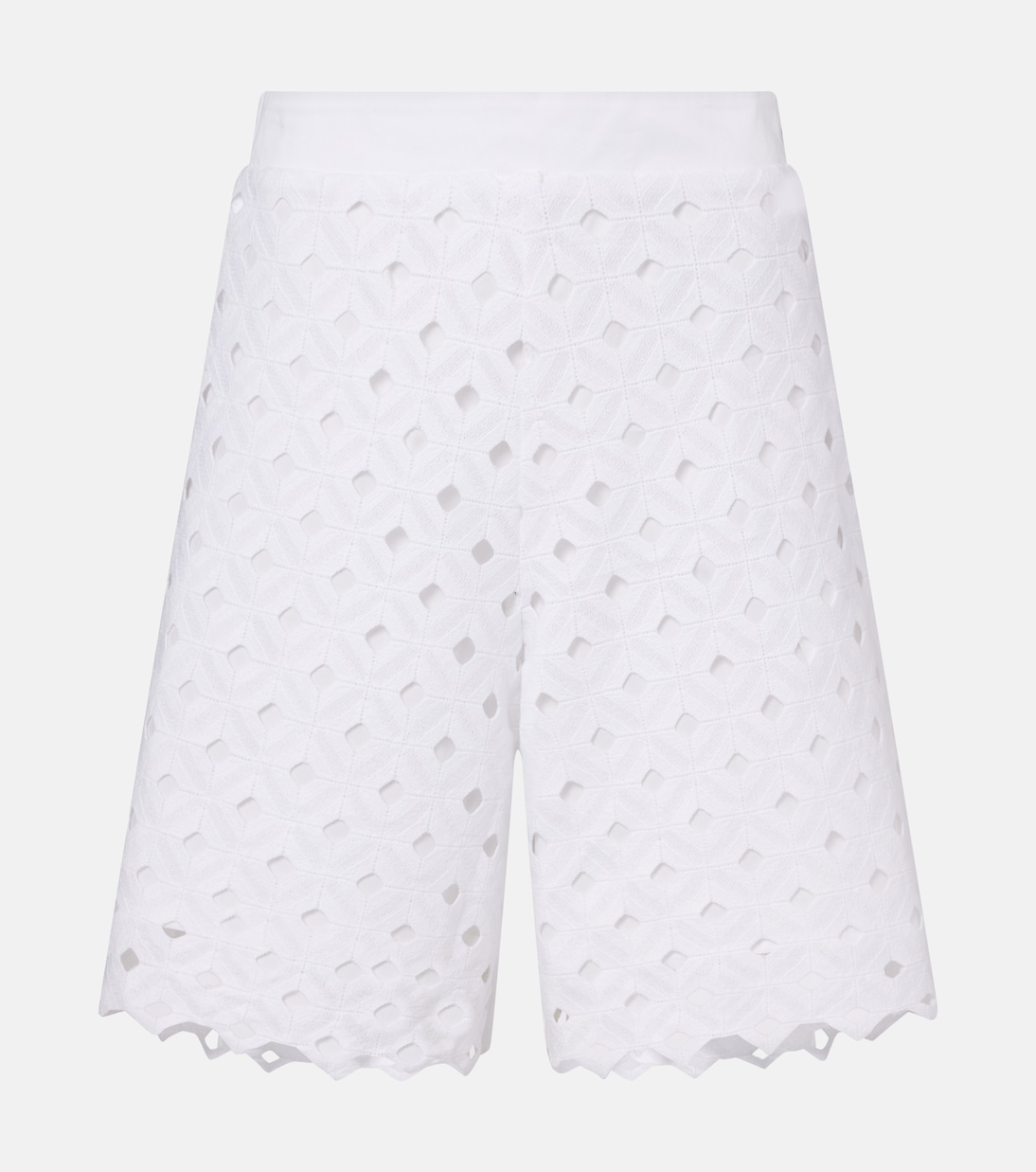 Uguale broderie anglaise Bermuda shorts | Max Mara
