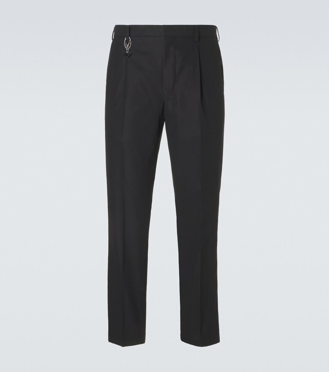 Cotton straight pants | Prada