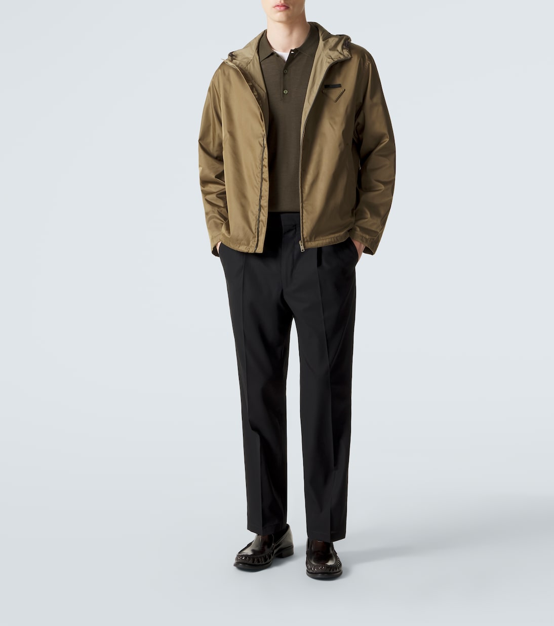 Cotton straight pants | Prada