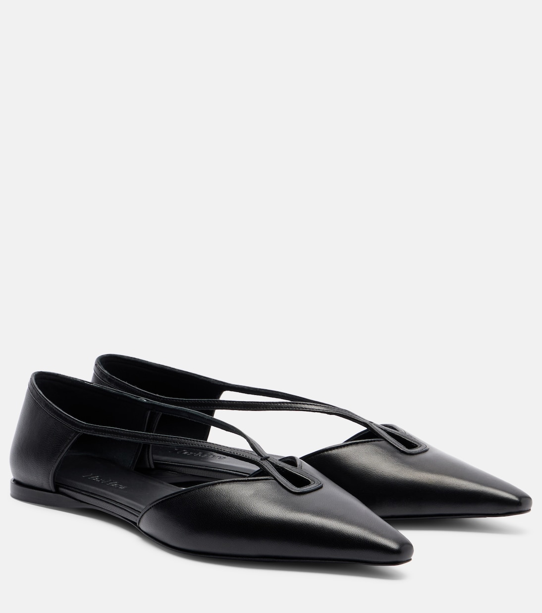 Amatassa leather ballet flats | Max Mara