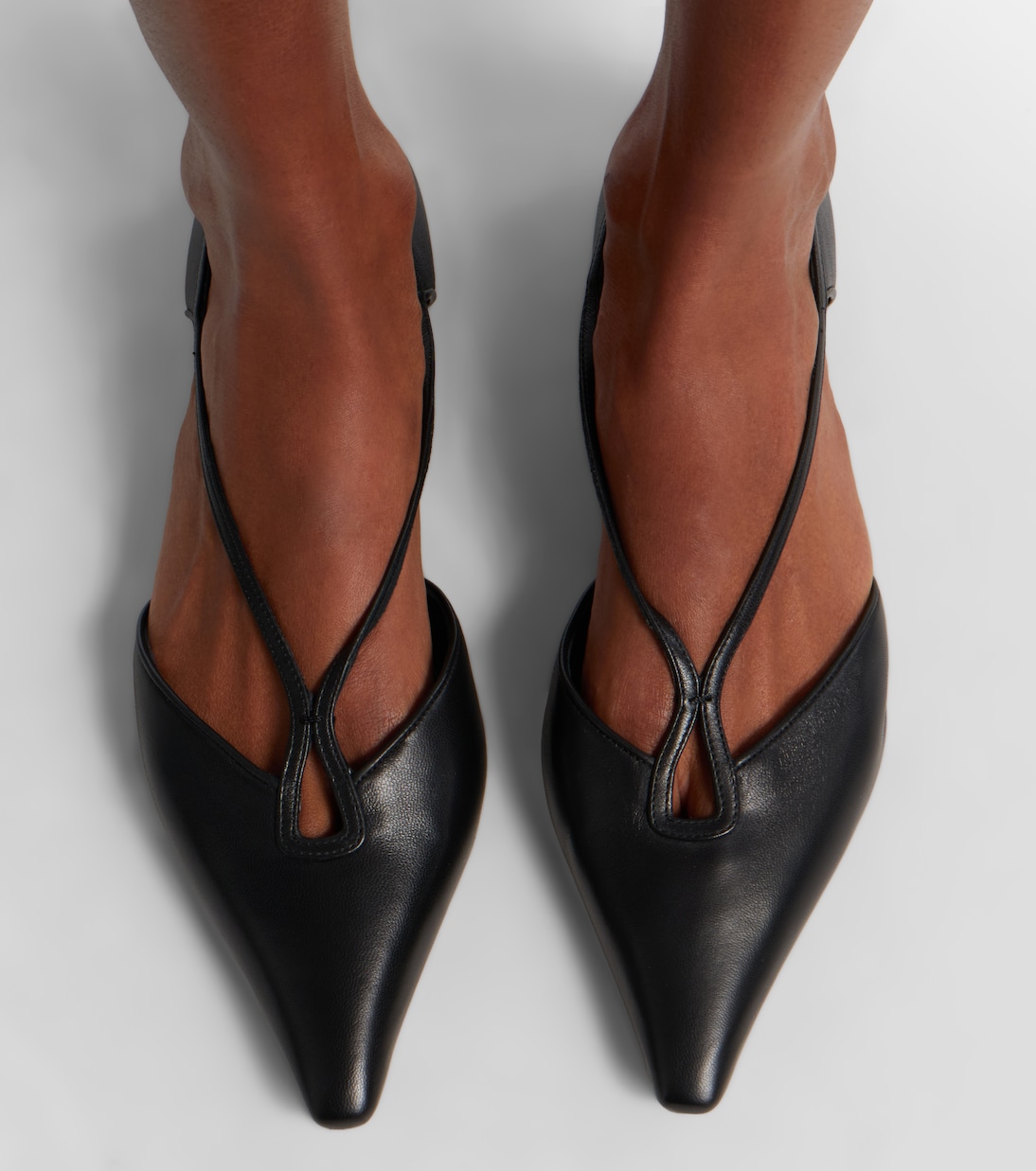 Amatassa leather ballet flats | Max Mara