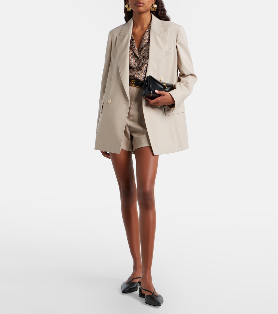 Amatassa leather ballet flats | Max Mara