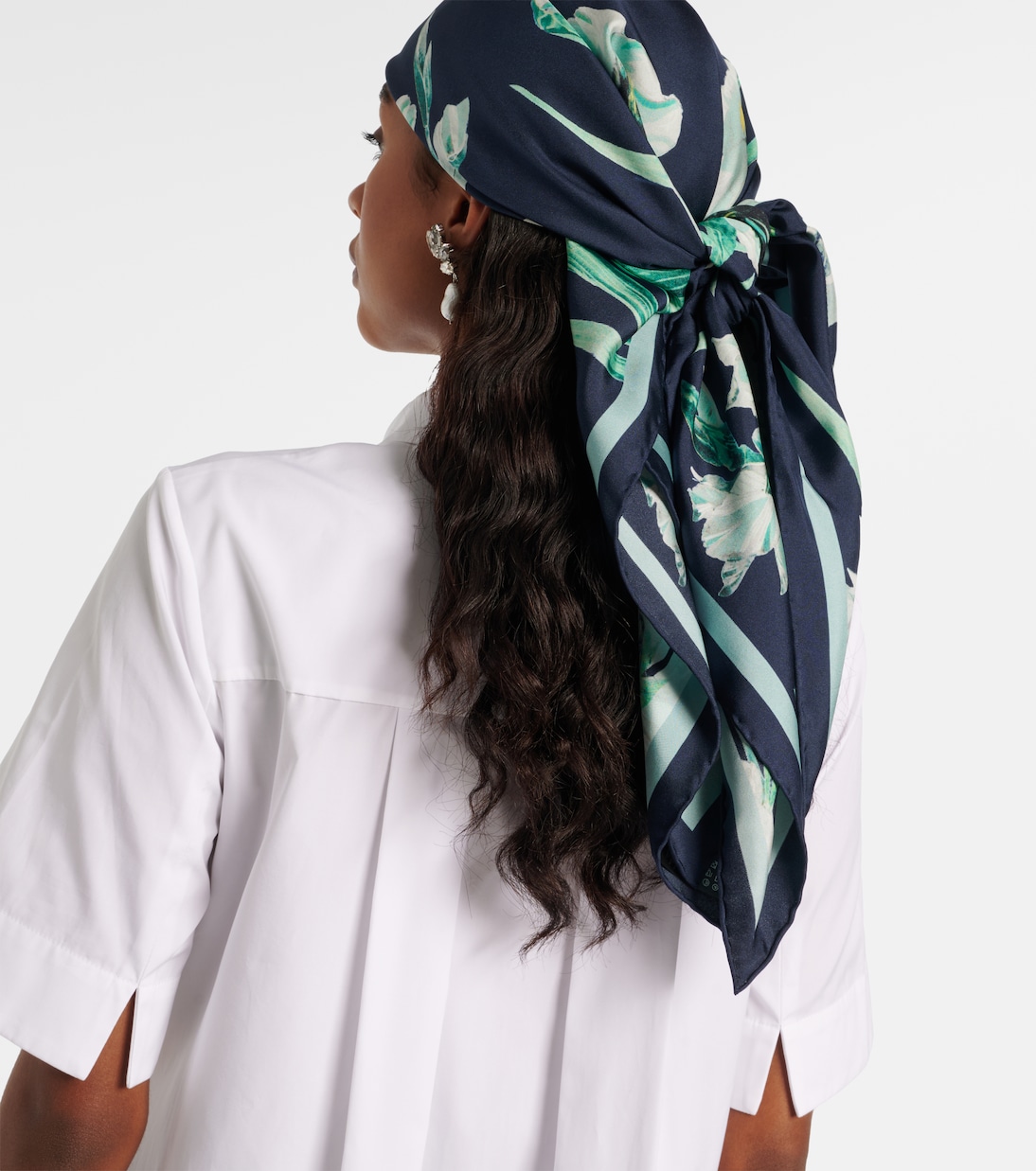 Tuch aus Seiden-Twill | Erdem