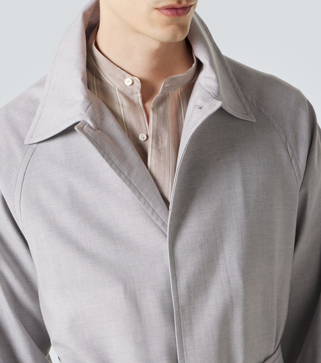 Mantel aus Wolle | Stòffa