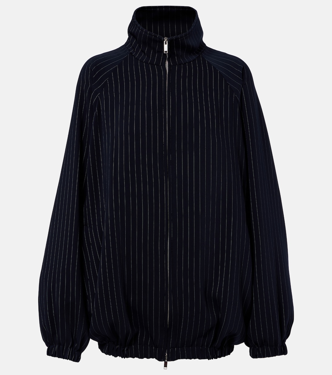 Baxter pinstripe oversized jacket | The Frankie Shop