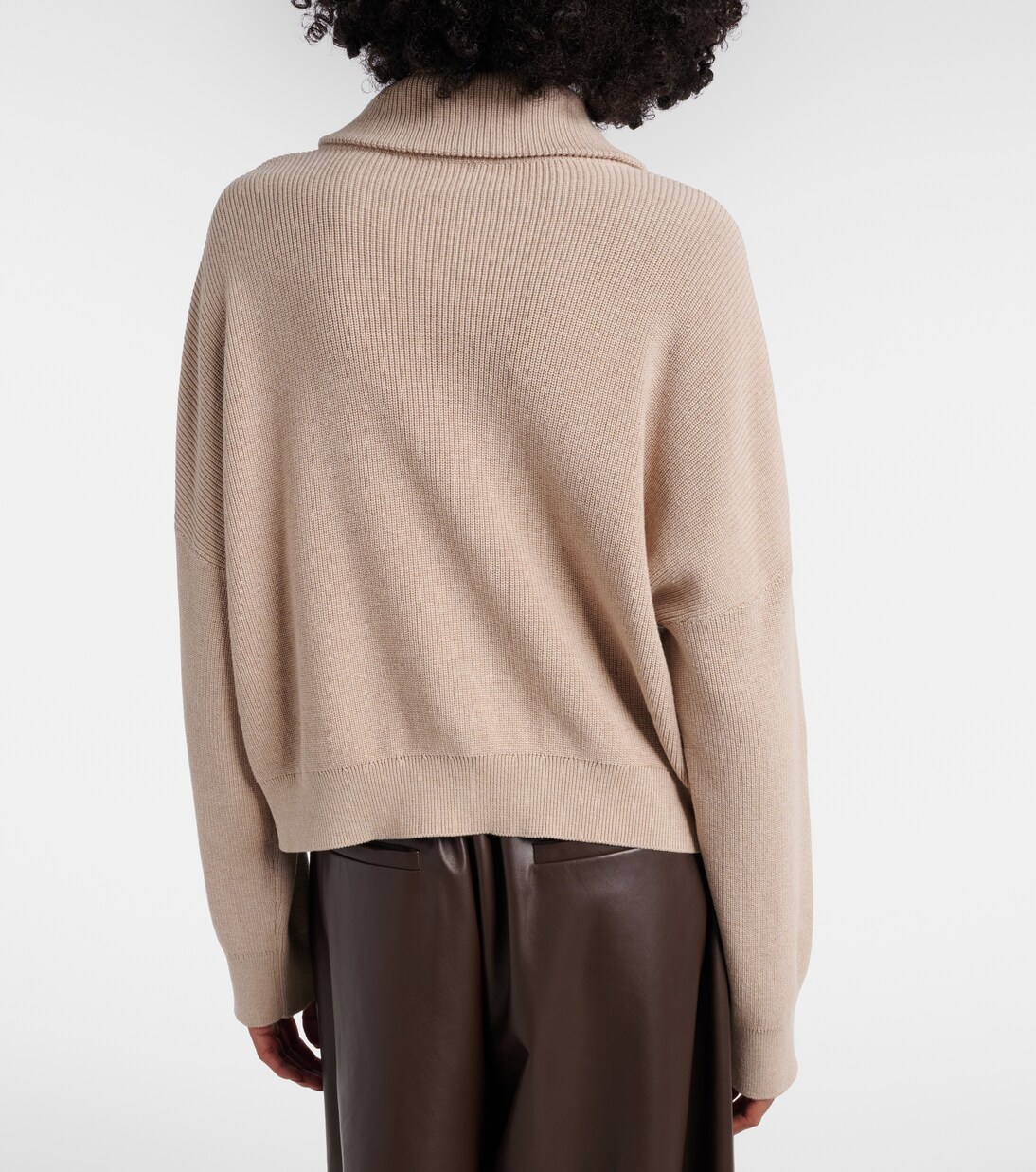 Knitted cotton blouson jacket | Brunello Cucinelli