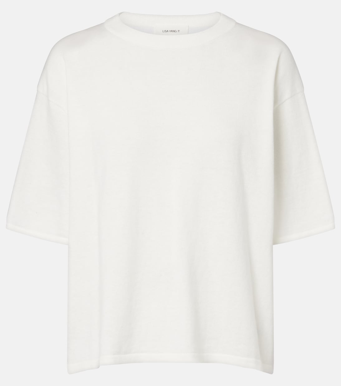 Rubie cotton and cashmere T-shirt | Lisa Yang