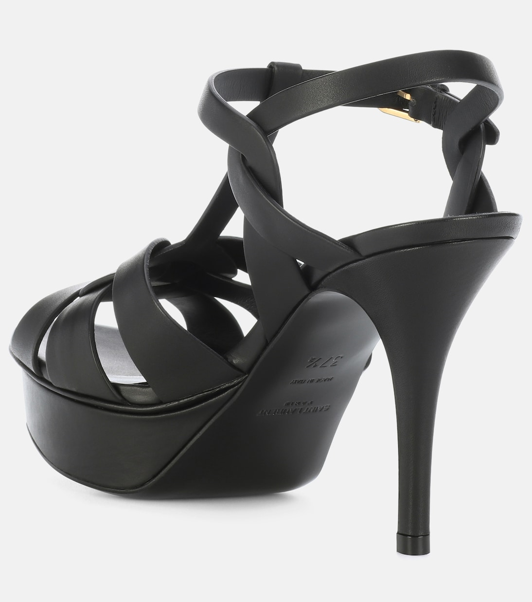 Plateausandalen Tribute 105 aus Leder | Saint Laurent