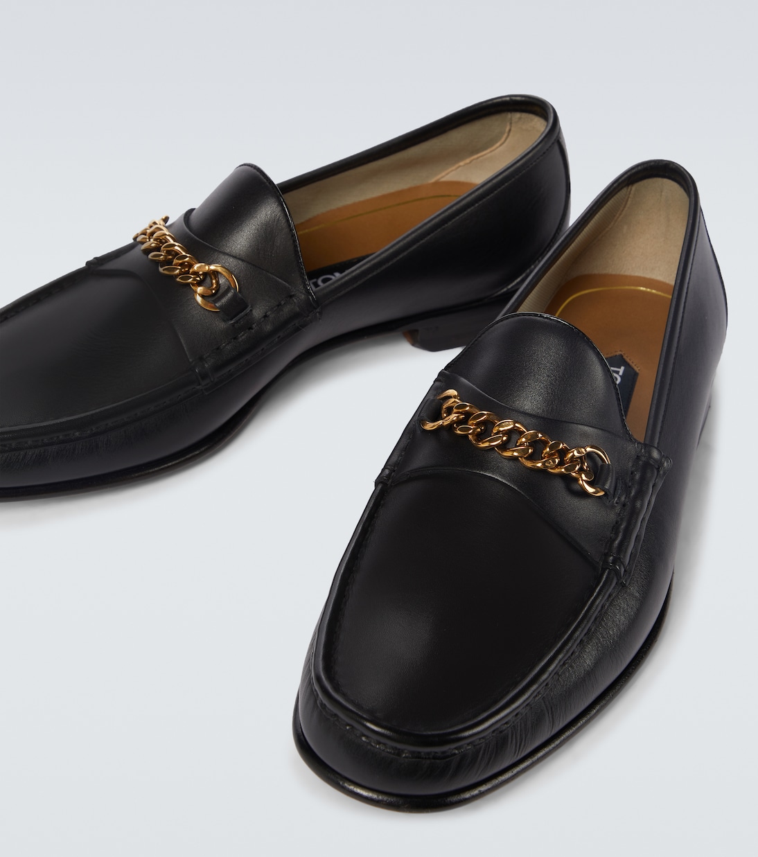 leather York Chain loafers | Tom Ford