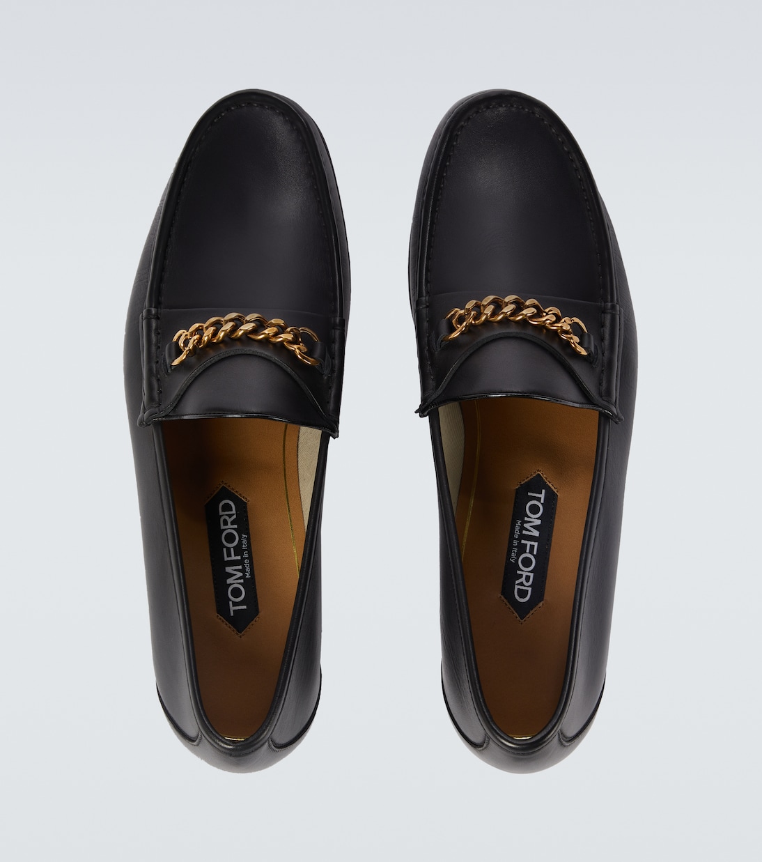 leather York Chain loafers | Tom Ford