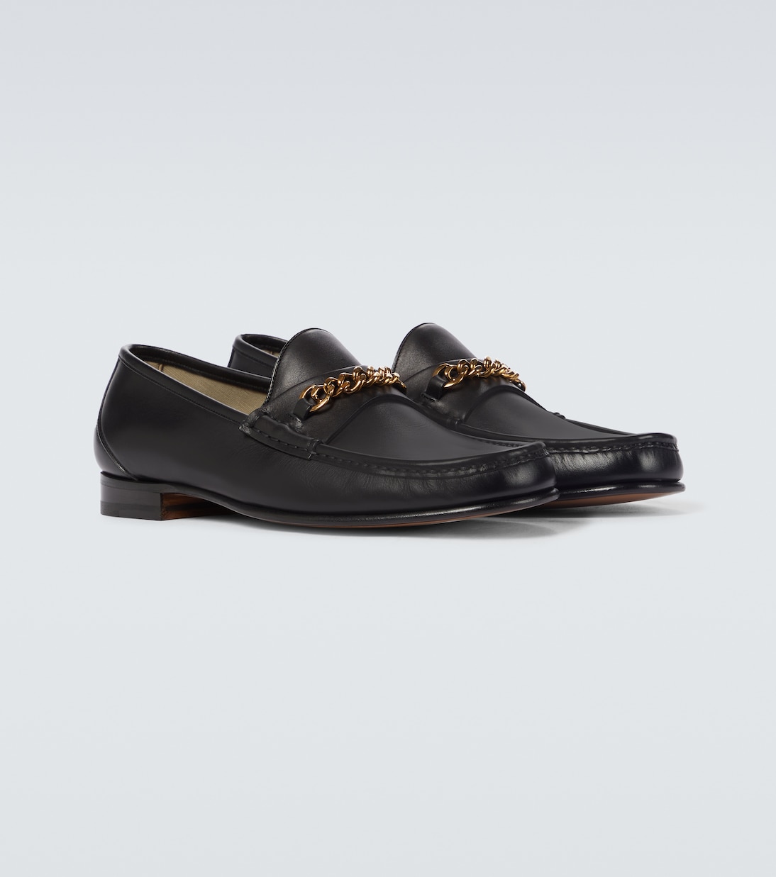 leather York Chain loafers | Tom Ford