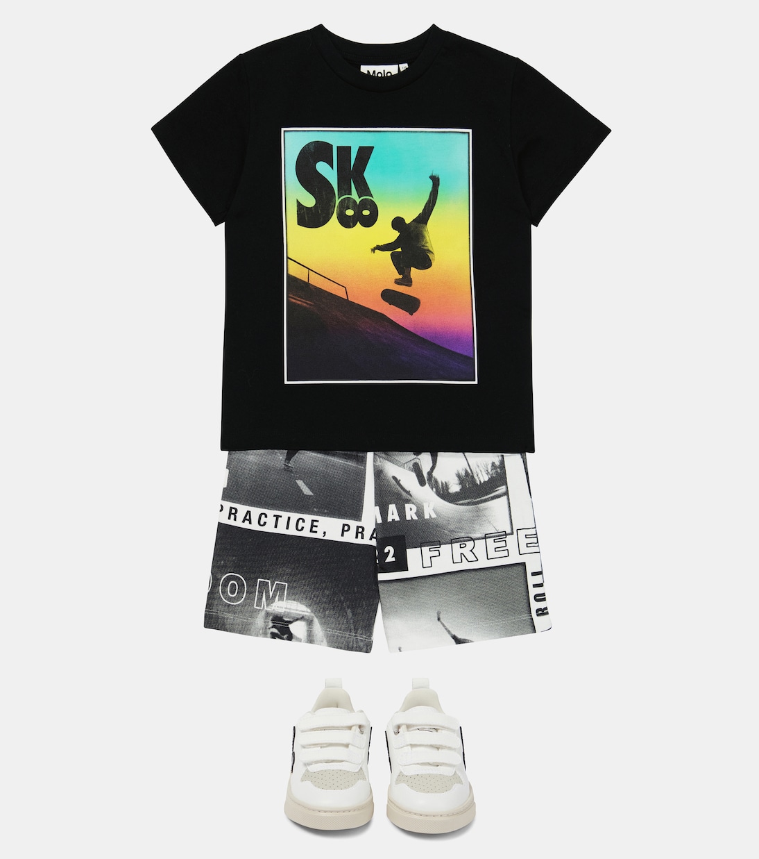 T-shirt Rame in cotone con stampa | Molo