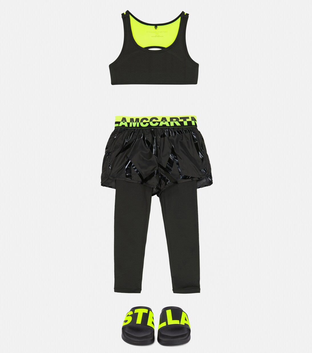 Printed sports bra | Stella McCartney Kids