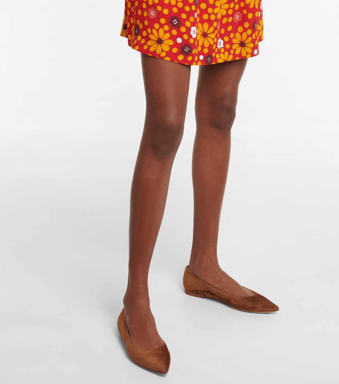 Gianvito suede ballet flats | Gianvito Rossi