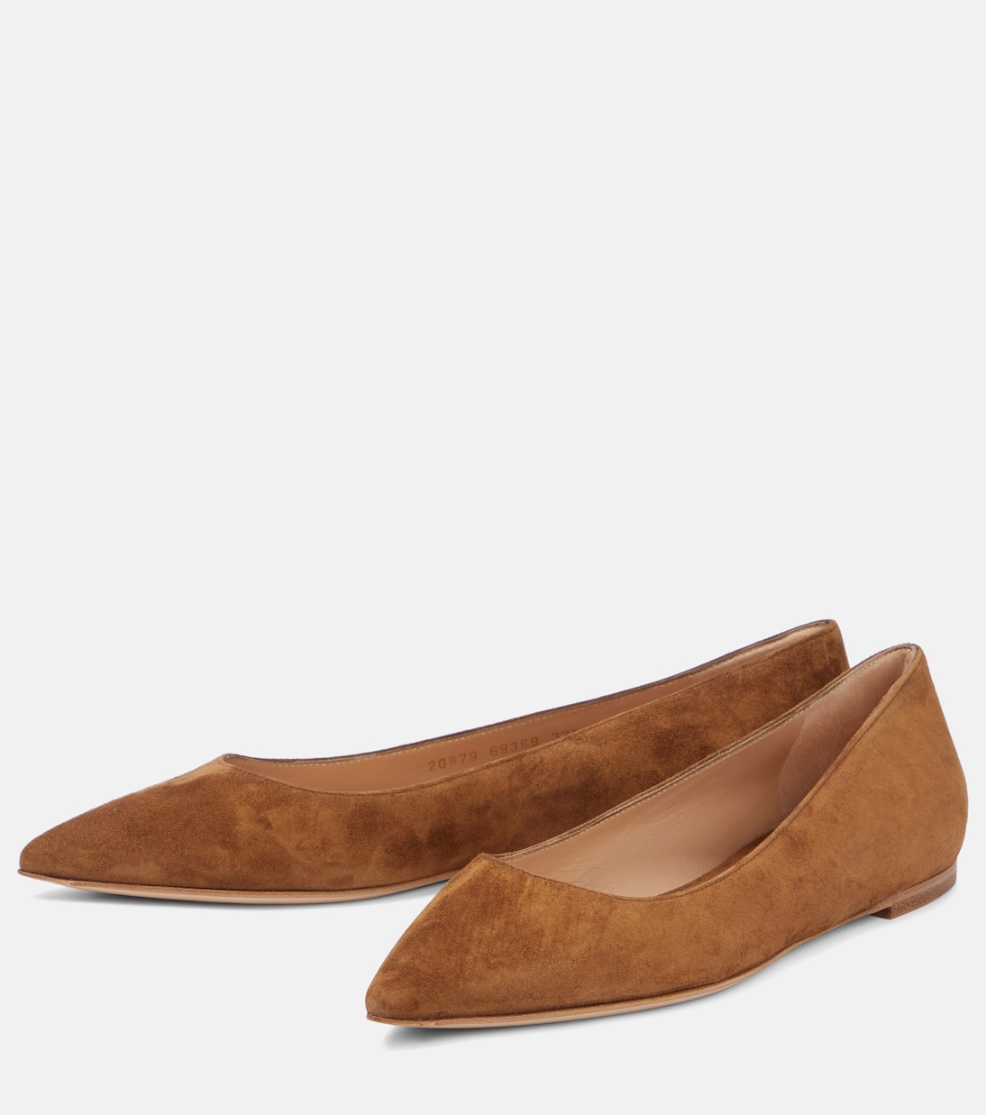 Gianvito suede ballet flats | Gianvito Rossi