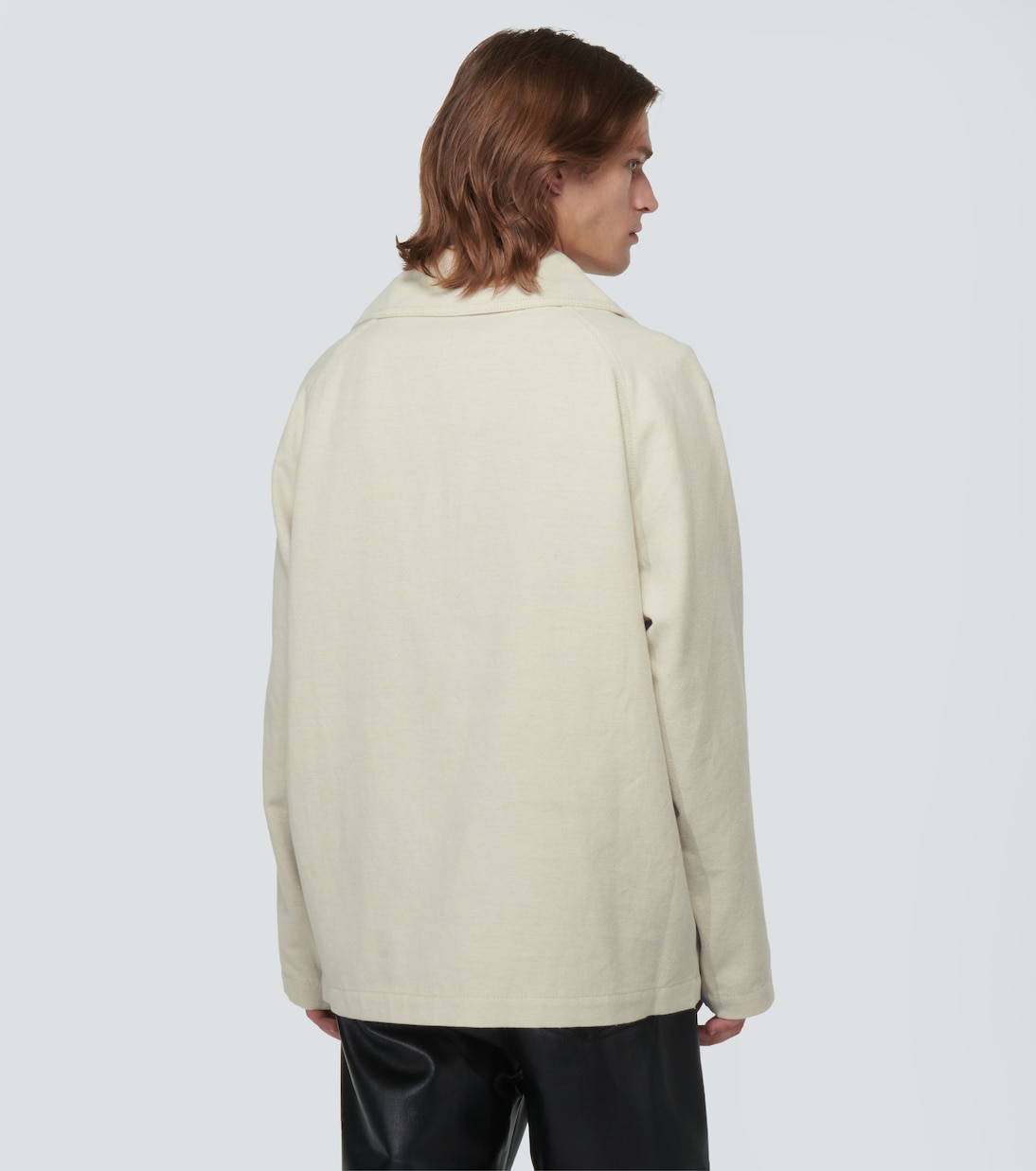 Louka cotton-blend pullover sweater | Nanushka