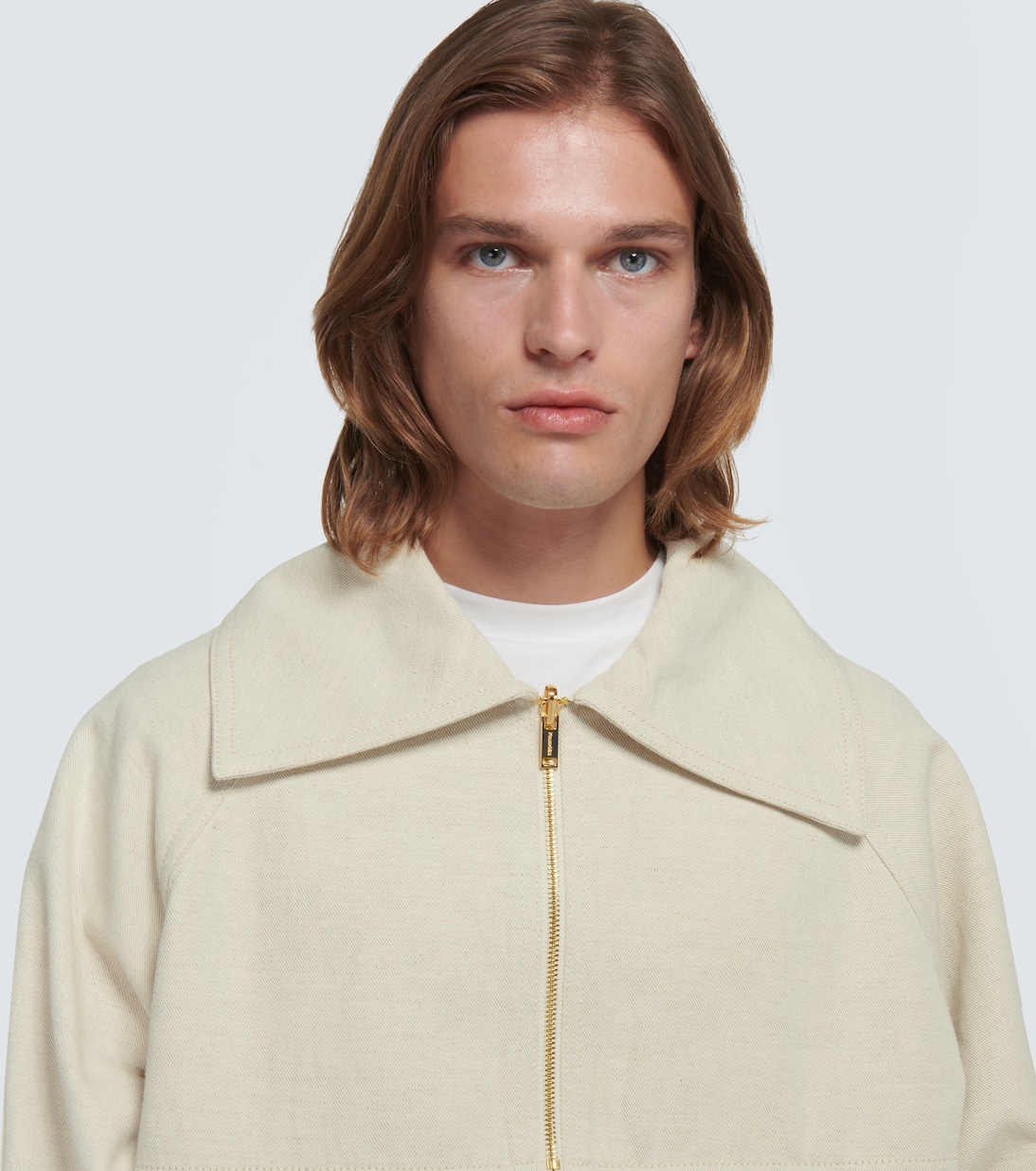 Louka cotton-blend pullover sweater | Nanushka