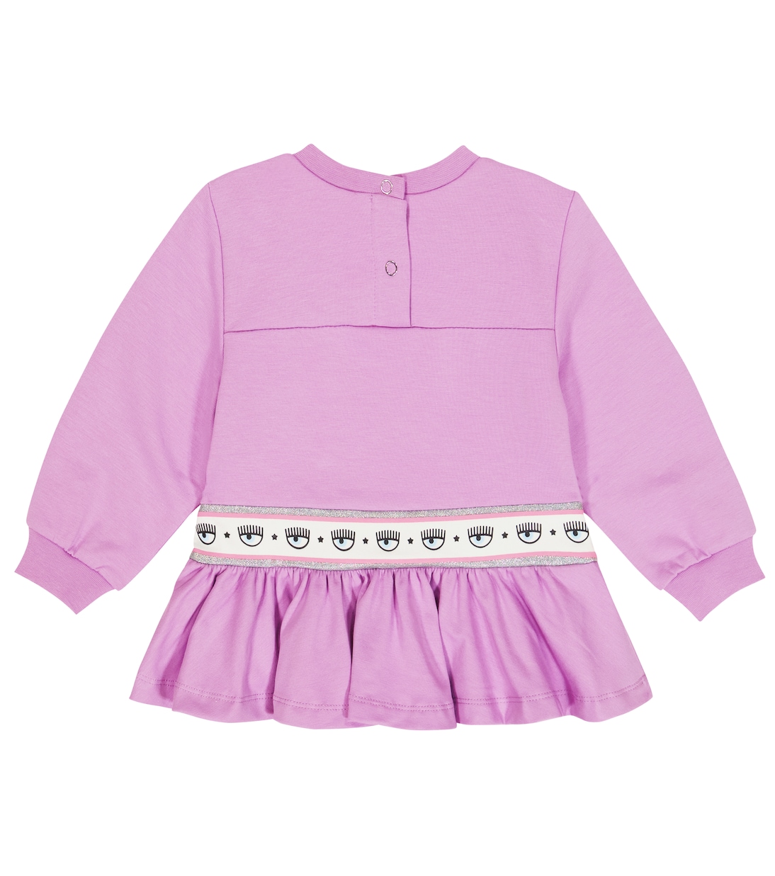 x Chiara Ferragni - Baby - Abito felpa in misto cotone | Monnalisa