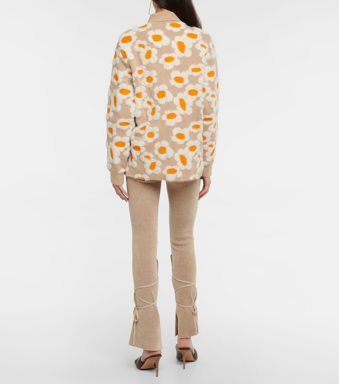 La Chemise Neve floral cardigan | Jacquemus
