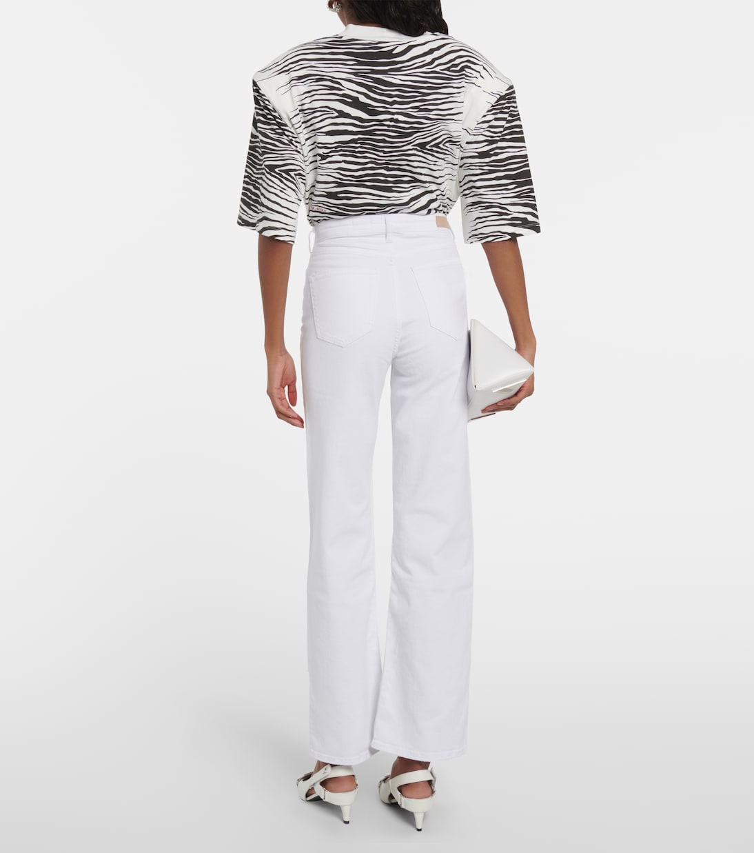 High-Rise Wide-Leg Jeans | AG Jeans