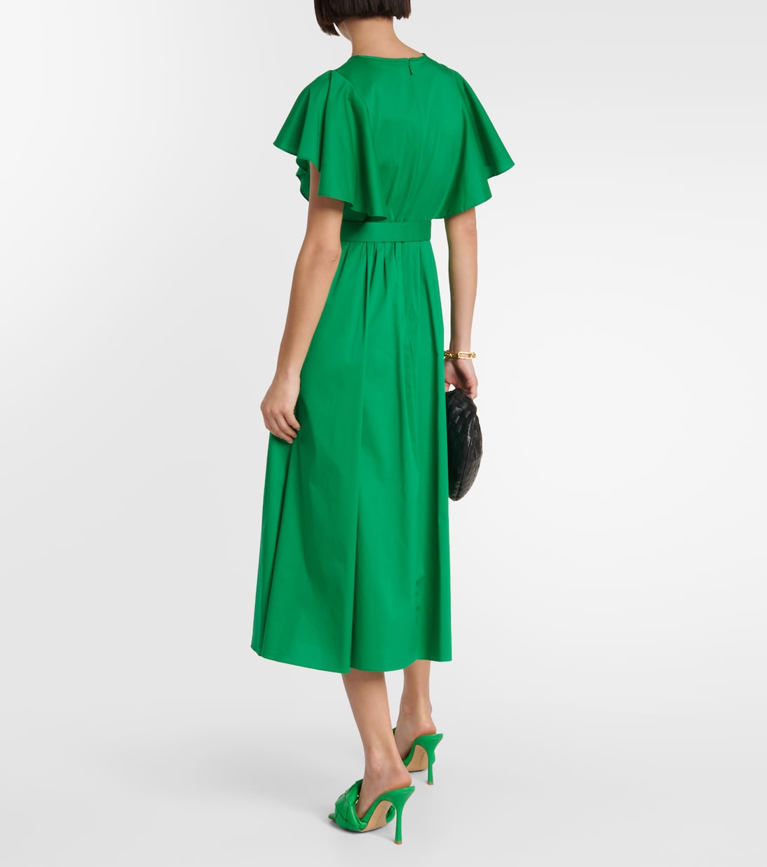 Abito midi con ruches | Diane von Furstenberg