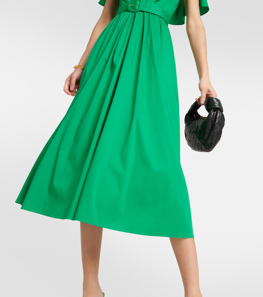 Abito midi con ruches | Diane von Furstenberg