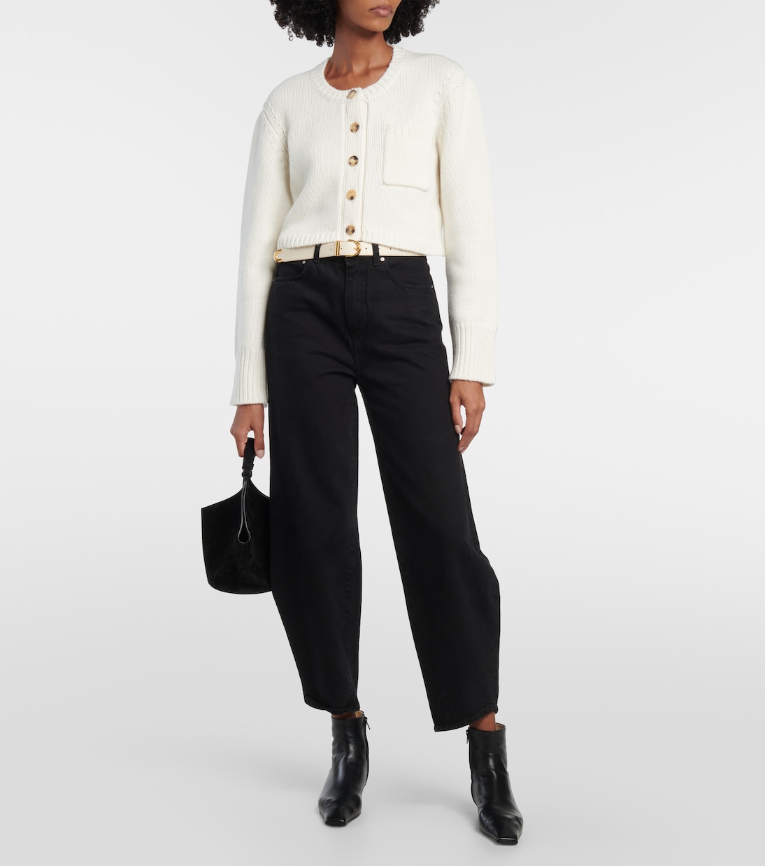 Cropped-Cardigan Lavan aus Kaschmir | Khaite