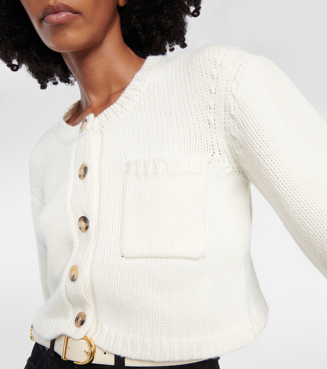 Cropped-Cardigan Lavan aus Kaschmir | Khaite