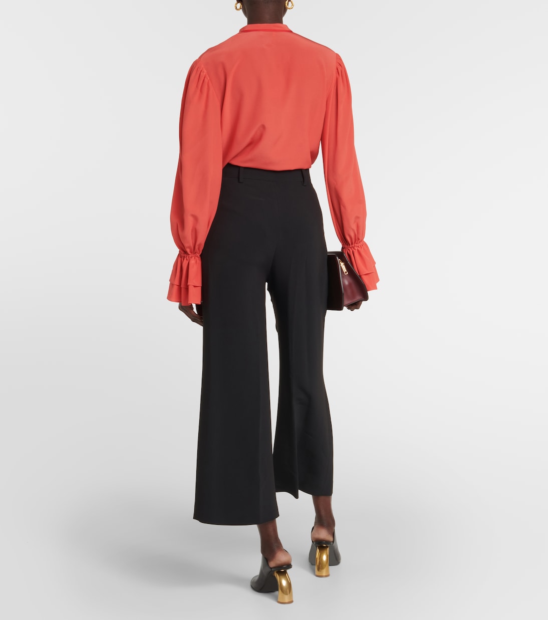 Weite High-Rise-Hose | Etro