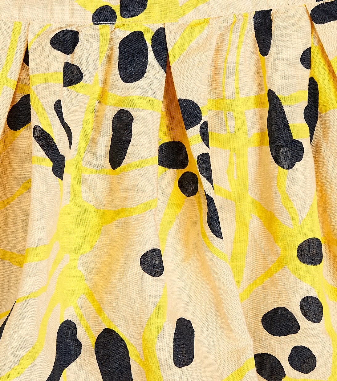 Gonna Salamander in cotone e lino | The Animals Observatory