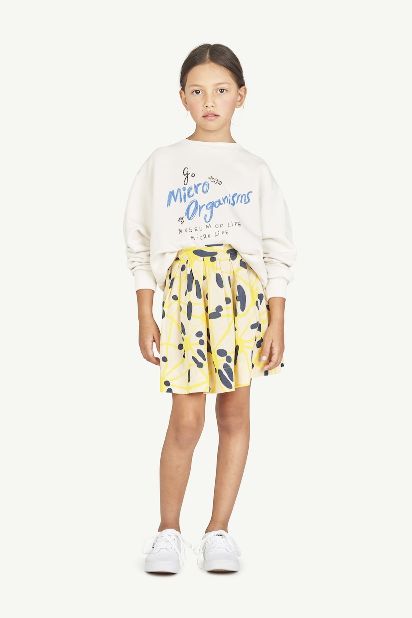 Gonna Salamander in cotone e lino | The Animals Observatory