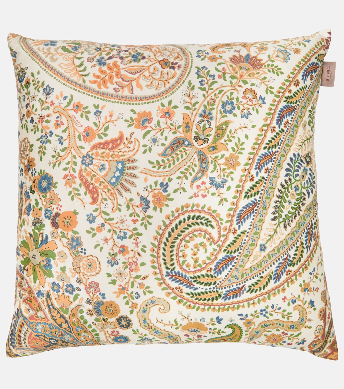 Embroidered cotton cushion | Etro