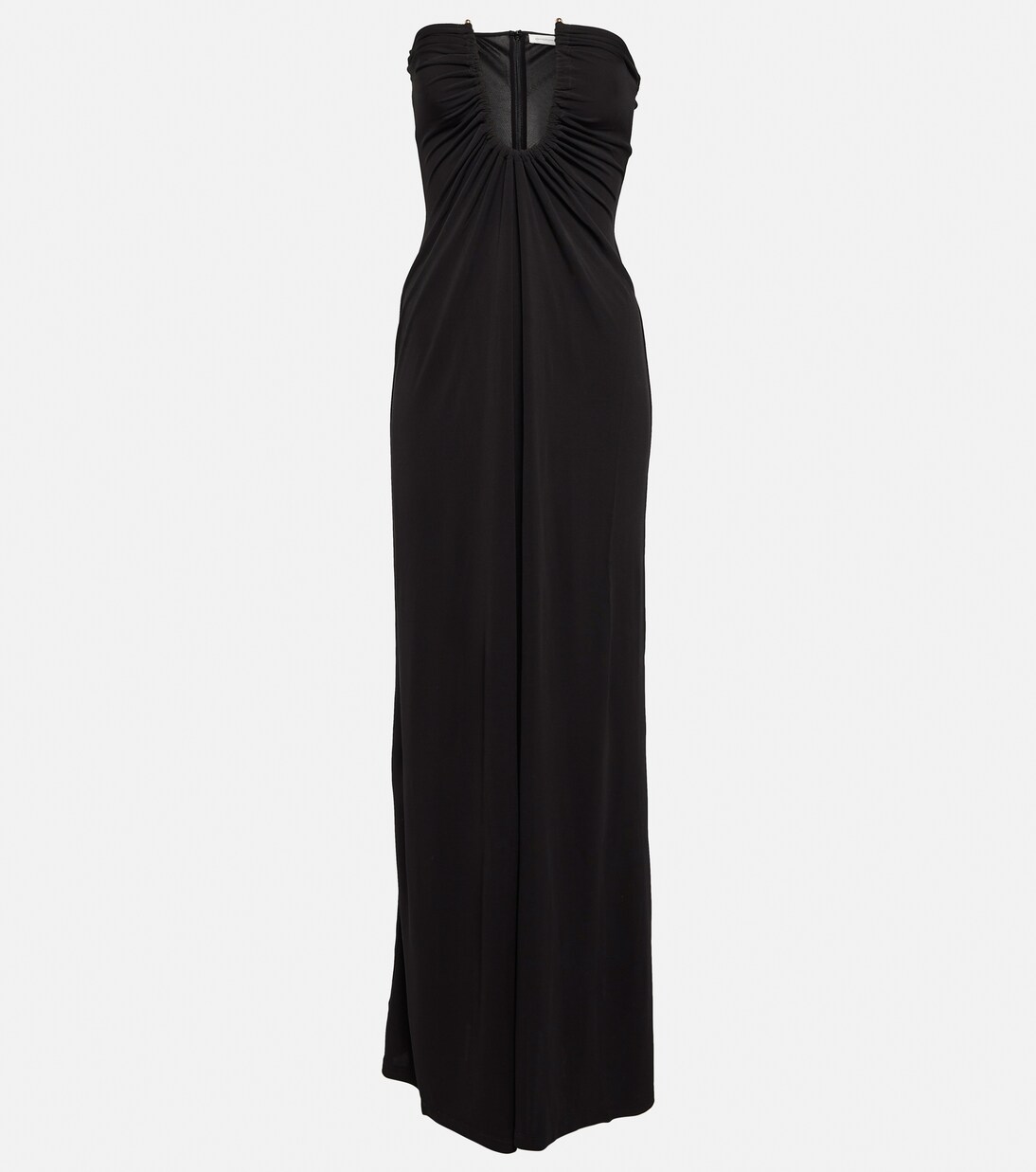 Ruched strapless maxi dress | Christopher Esber