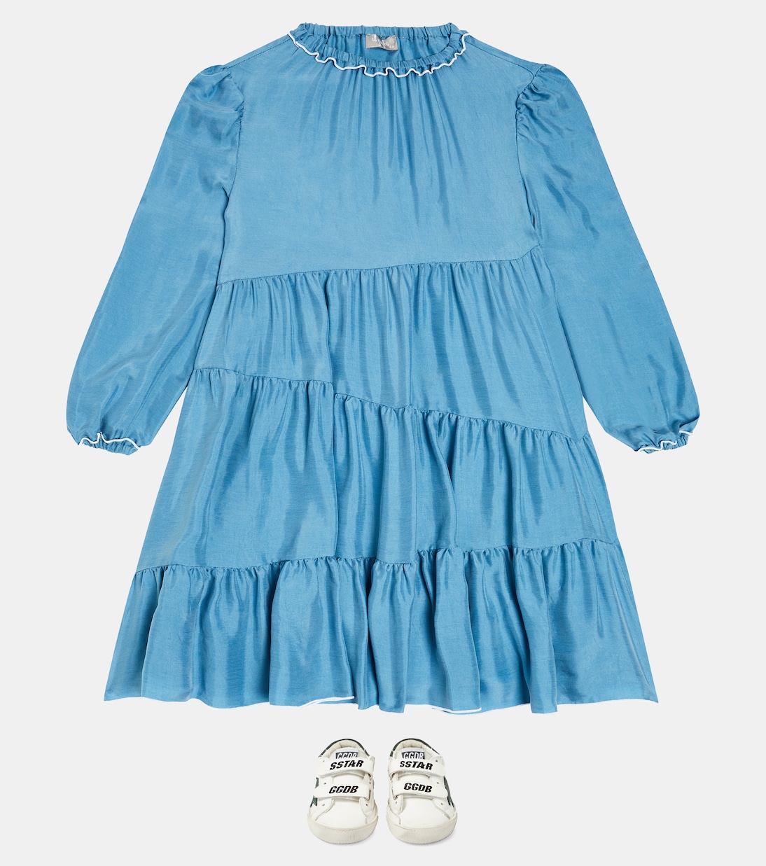 Gathered jersey dress | Il Gufo