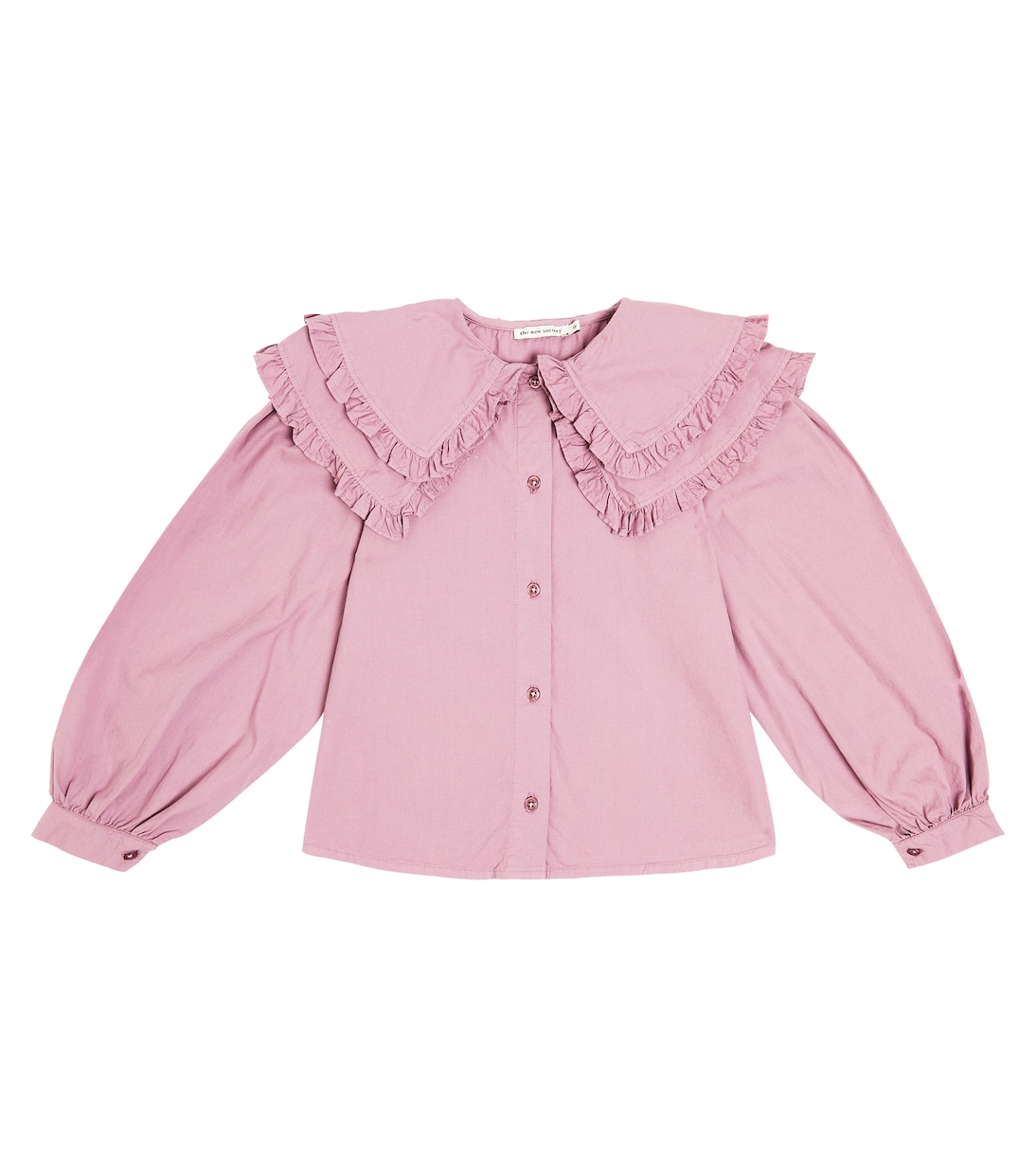 Jimena ruffled cotton top | The New Society
