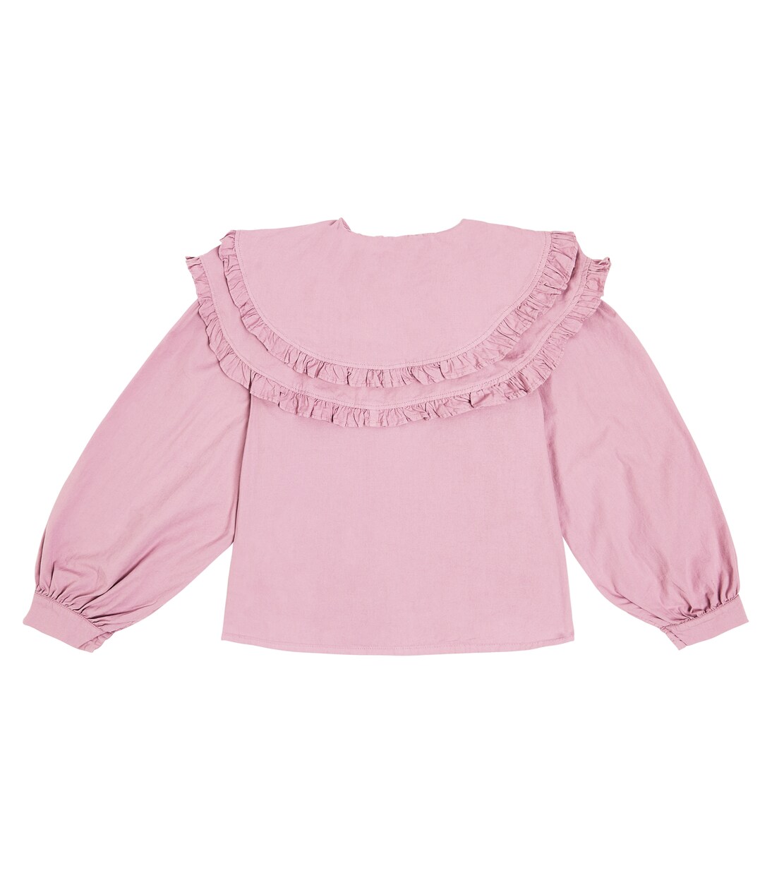 Jimena ruffled cotton top | The New Society