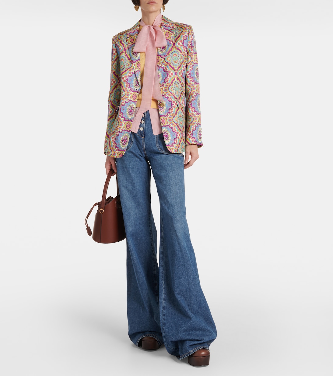 Bedruckter Blazer aus Seide | Etro