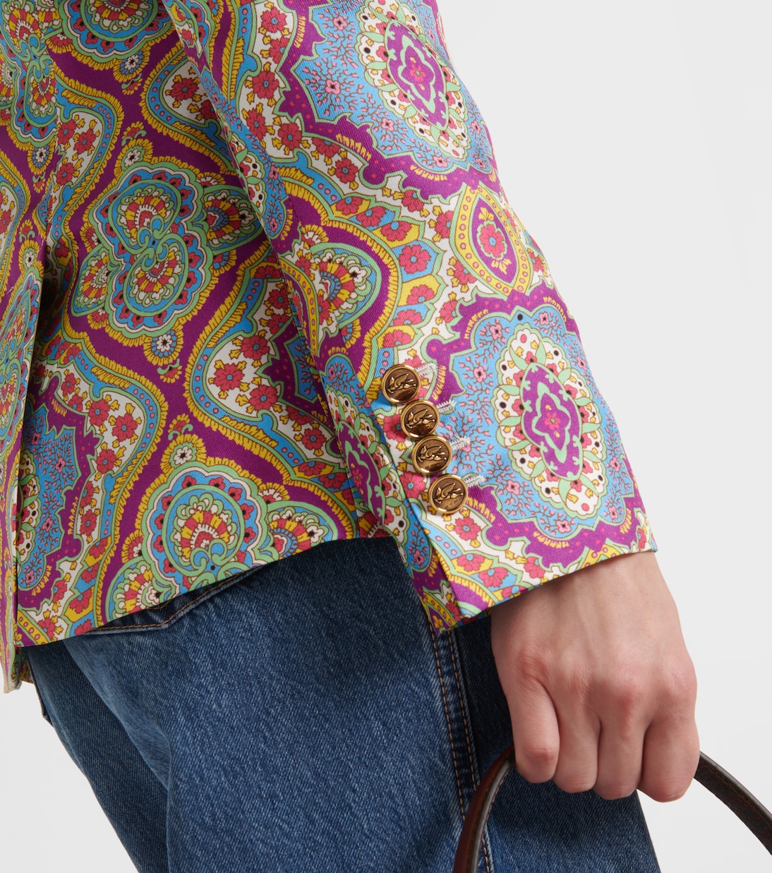 Bedruckter Blazer aus Seide | Etro