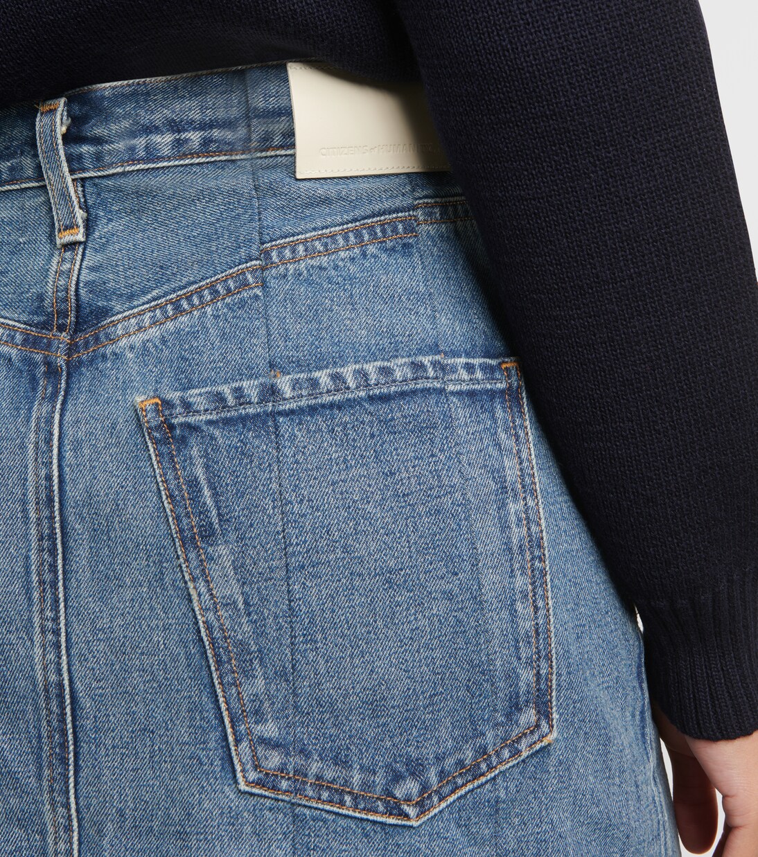 Raian denim midi skirt | Citizens of Humanity