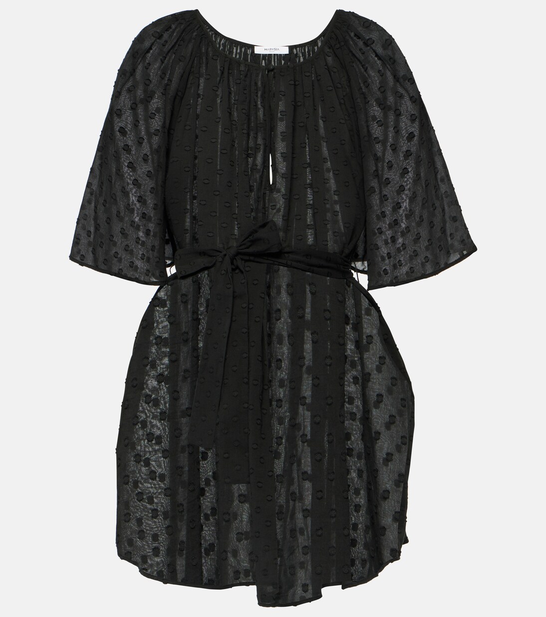 Robe en coton à plumetis | Marysia