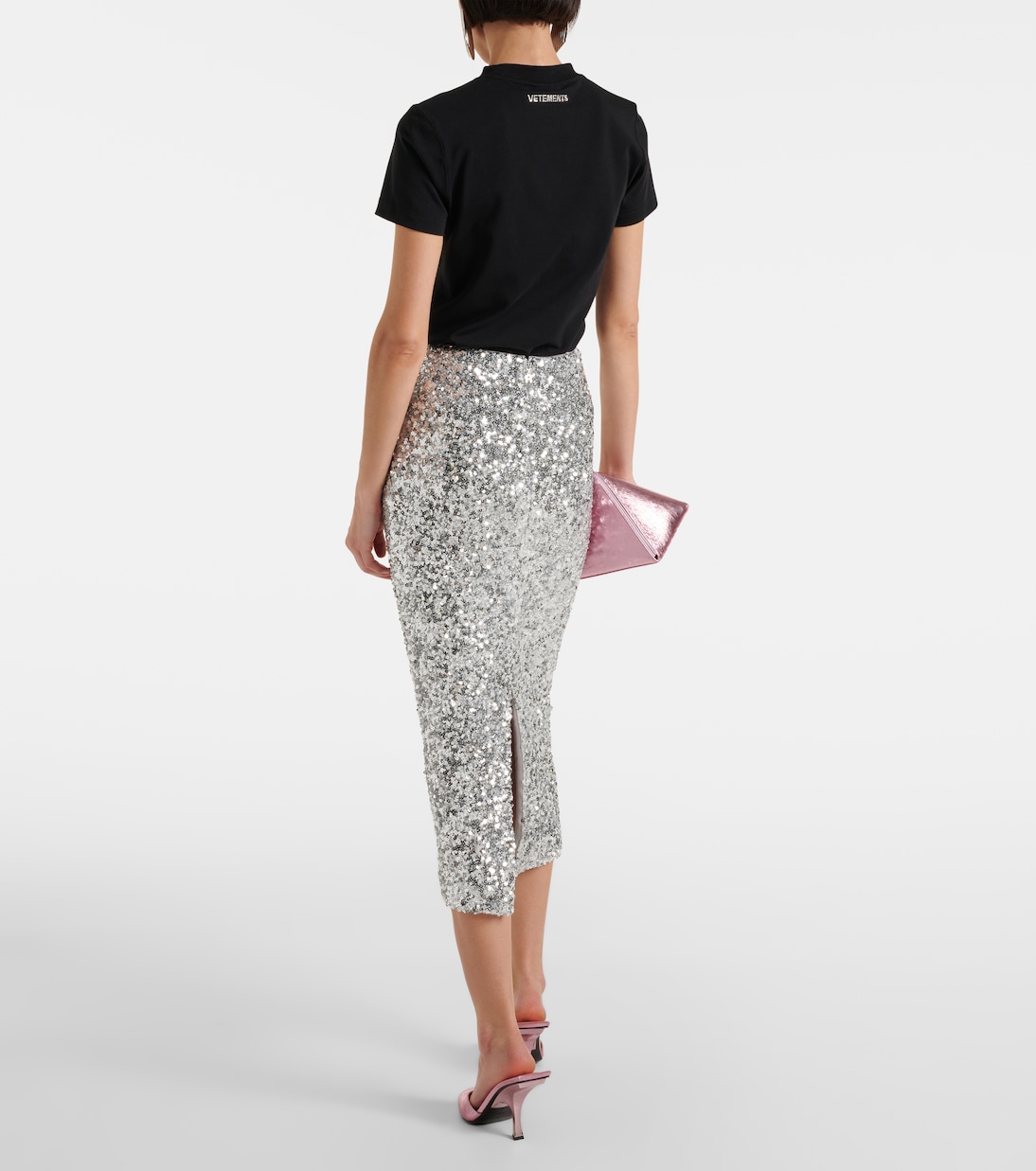 Sequined midi skirt | Rotate