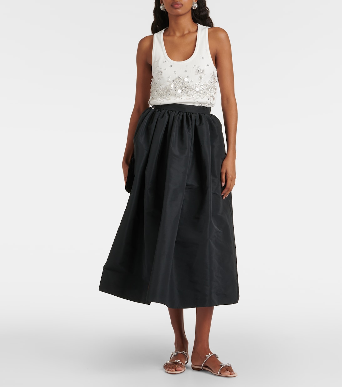 Just Queenie leather and PVC sandals | Christian Louboutin