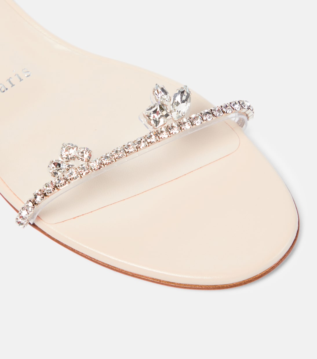 Just Queenie leather and PVC sandals | Christian Louboutin