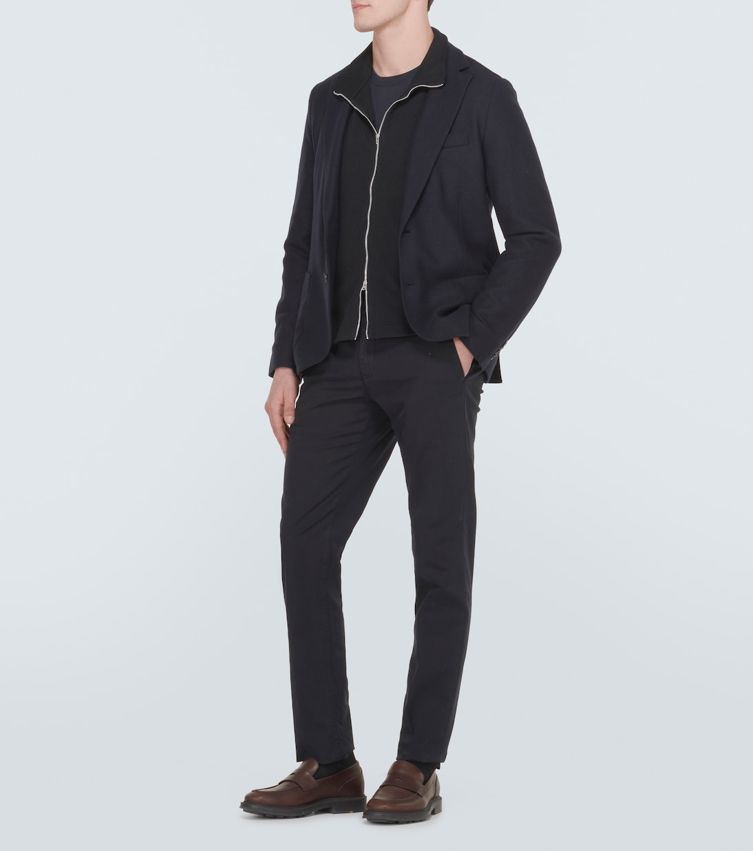 Silk and cashmere jacket | Loro Piana