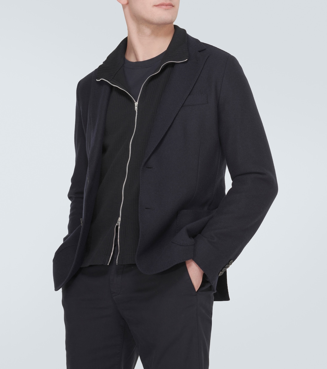 Silk and cashmere jacket | Loro Piana