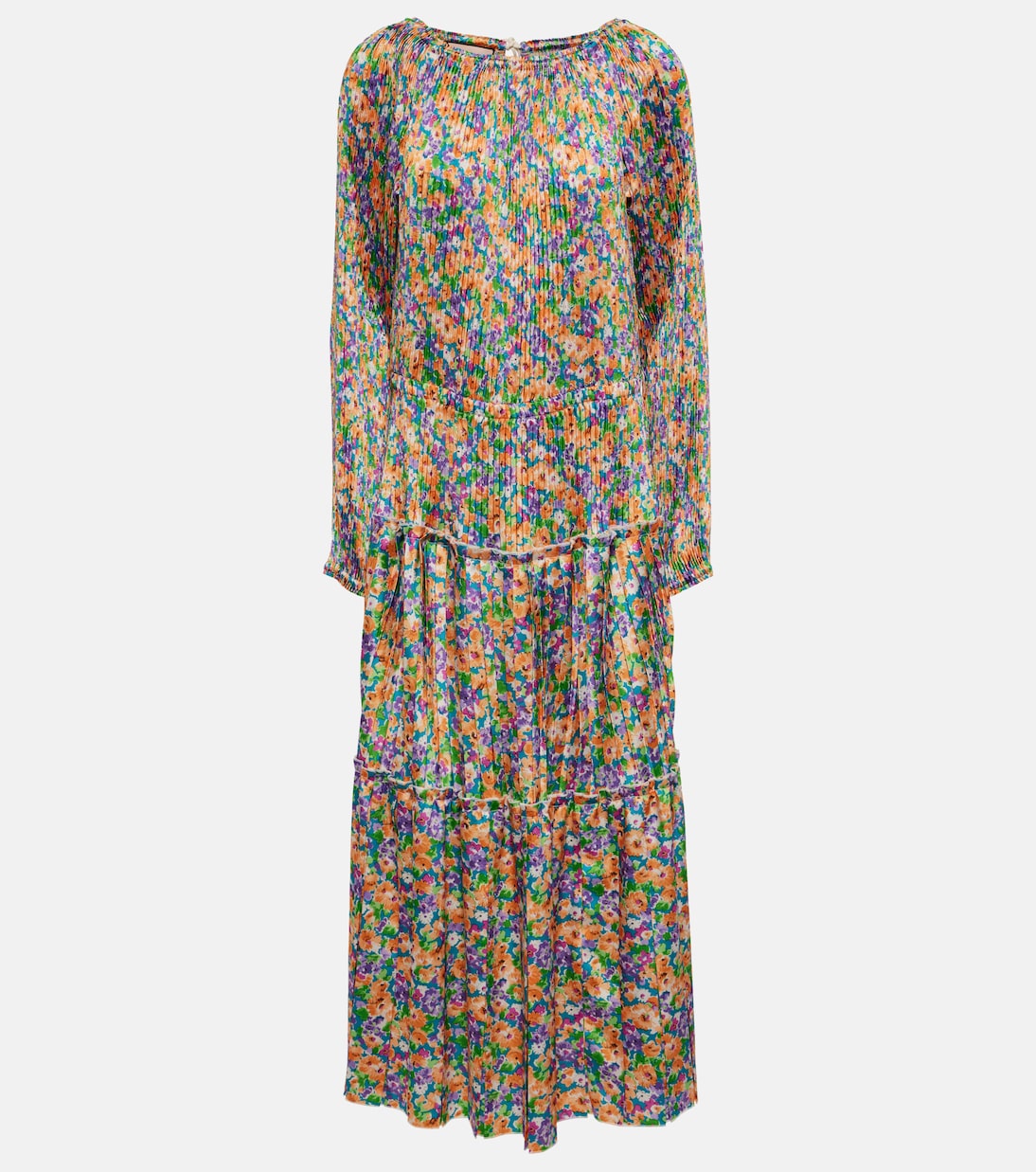 Bedrucktes Midikleid | Plan C