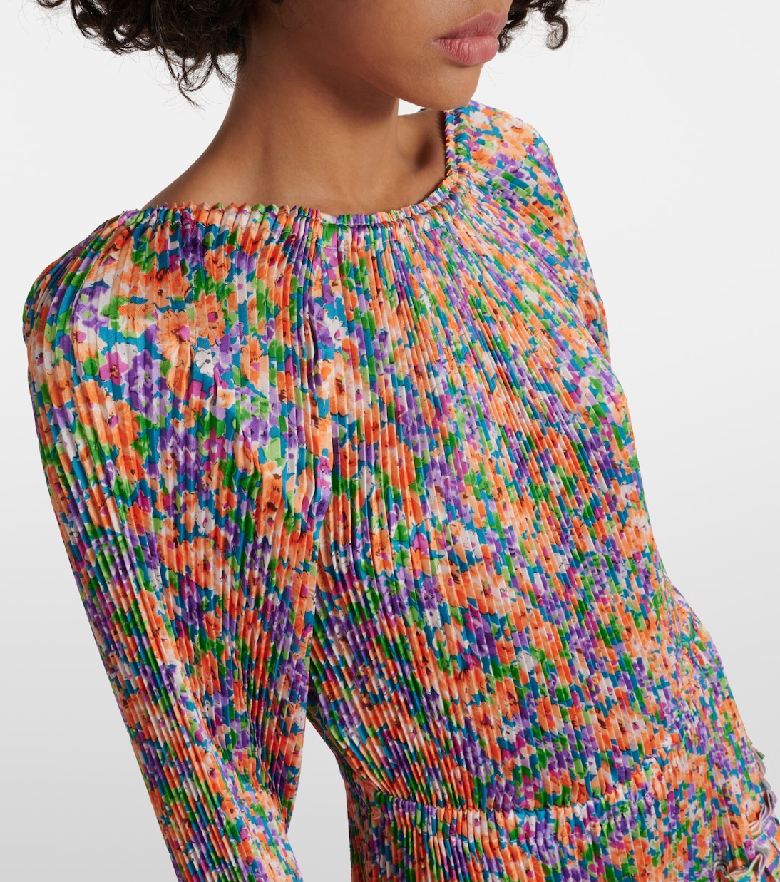 Bedrucktes Midikleid | Plan C