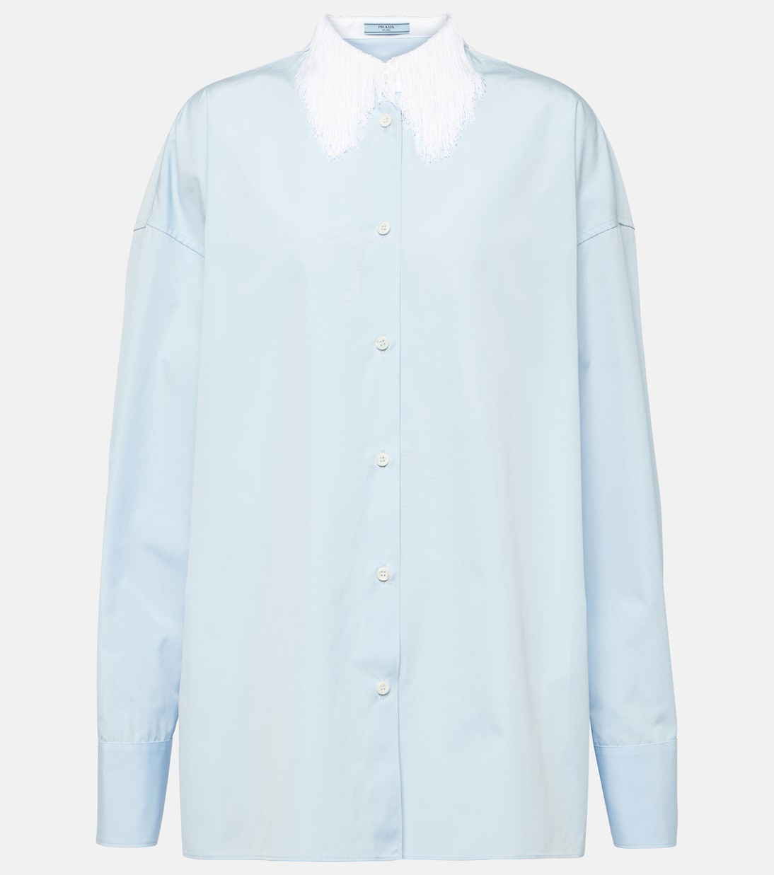 Hemd aus Baumwollpopeline | Prada