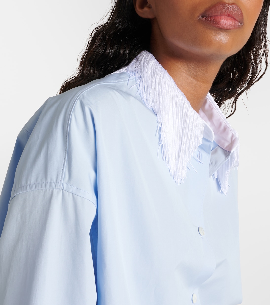 Hemd aus Baumwollpopeline | Prada